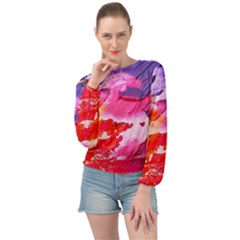 Abstract 2468874 960 720 Banded Bottom Chiffon Top by vintage2030