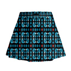 Pattern Seamless Seamless Pattern Mini Flare Skirt by Vaneshart