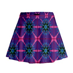 Seamless Wallpaper Art Mini Flare Skirt by Vaneshart