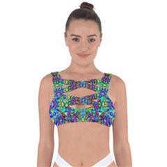 Abstract 39 1 Bandaged Up Bikini Top by ArtworkByPatrick