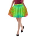 Pattern Colorful Abstract A-Line Pocket Skirt View1