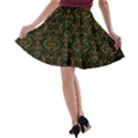 Seamless Pattern Background A-line Skater Skirt View2