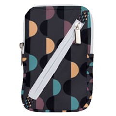Abstract Background Modern Design Belt Pouch Bag (large) by Wegoenart