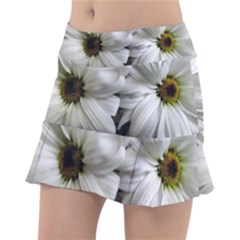 Daisies Tennis Skirt by bestdesignintheworld