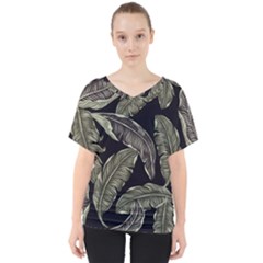 Jungle V-neck Dolman Drape Top by Sobalvarro