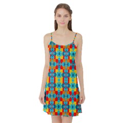 Pop Art  Satin Night Slip by Sobalvarro