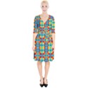Pop Art  Wrap Up Cocktail Dress View1