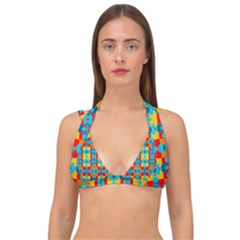 Pop Art  Double Strap Halter Bikini Top by Sobalvarro