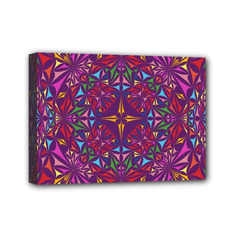 Kaleidoscope  Mini Canvas 7  X 5  (stretched) by Sobalvarro