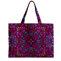 Kaleidoscope  Zipper Mini Tote Bag by Sobalvarro