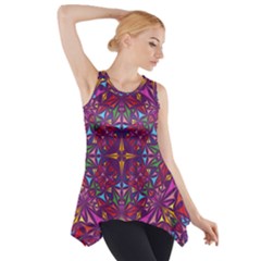 Kaleidoscope  Side Drop Tank Tunic by Sobalvarro