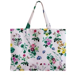 Leaves Zipper Mini Tote Bag by Sobalvarro