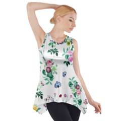 Leaves Side Drop Tank Tunic by Sobalvarro
