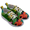 Tropical Greens Kids Athletic Shoes View3