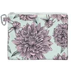 Flowers Canvas Cosmetic Bag (xxl) by Sobalvarro