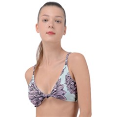 Flowers Knot Up Bikini Top by Sobalvarro