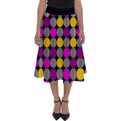 Polka Dots Two Times 4 Black Perfect Length Midi Skirt by impacteesstreetwearten