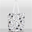 Dog Pattern Full Print Rope Handle Tote (Small) View1