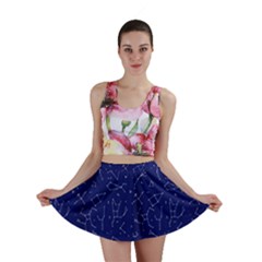 Constellations Pattern Mini Skirt by Vaneshart