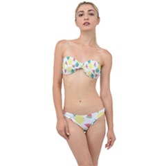 Vector Seamless Pattern With Pineapples Classic Bandeau Bikini Set by Vaneshart
