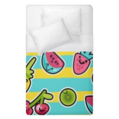 Summer Fruits Patterns Duvet Cover (single Size) by Vaneshart