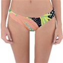 Abstract Seamless Pattern With Tropical Leaves Hand Draw Texture Vector Reversible Hipster Bikini Bottoms View1