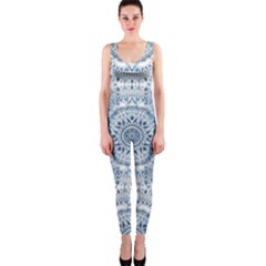 Boho Pattern Style Graphic Vector One Piece Catsuit by Sobalvarro