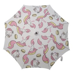 Unicorn Seamless Pattern Background Vector (1) Hook Handle Umbrellas (medium) by Sobalvarro