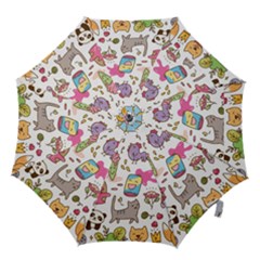 Set Kawaii Doodles Hook Handle Umbrellas (small) by Vaneshart