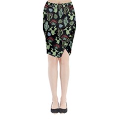Cute Africa Seamless Pattern Midi Wrap Pencil Skirt by Vaneshart