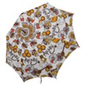 Honey Seamless Pattern Hook Handle Umbrellas (Small) View2
