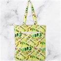 Ubrs yellow Double Zip Up Tote Bag View2