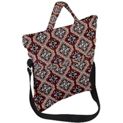 Nr 15 Fold Over Handle Tote Bag by ArtworkByPatrick