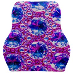 Cut Glass Beads Car Seat Velour Cushion  by essentialimage