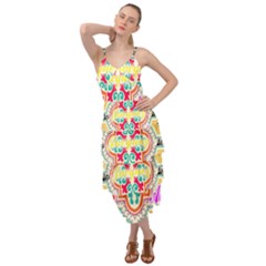 Floral Layered Bottom Dress by ABjCompany