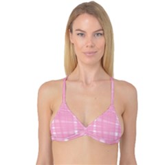 Pink Ribbon Reversible Tri Bikini Top by snowwhitegirl