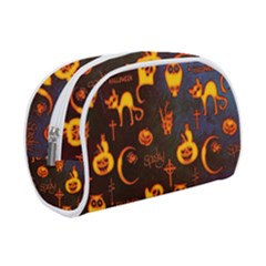 Funny Halloween Design Makeup Case (small) by FantasyWorld7