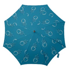 Bubble Group Pattern Abstract Hook Handle Umbrellas (medium) by Vaneshart