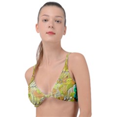 Texture Abstract Background Colors Knot Up Bikini Top by Vaneshart