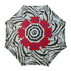 Striped By Traci K Golf Umbrellas by tracikcollection