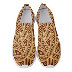 Fine Pattern Women s Slip On Sneakers by Sobalvarro