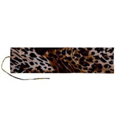 Cheetah By Traci K Roll Up Canvas Pencil Holder (l) by tracikcollection