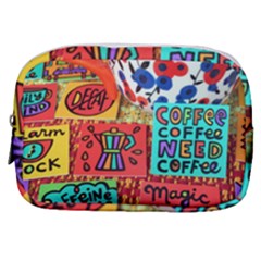 Need Coffee Make Up Pouch (small) by Amoreluxe