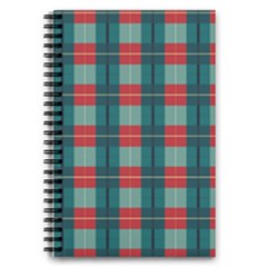Pattern Texture Plaid 5 5  X 8 5  Notebook by Mariart