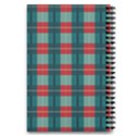 Pattern Texture Plaid 5.5  x 8.5  Notebook View2
