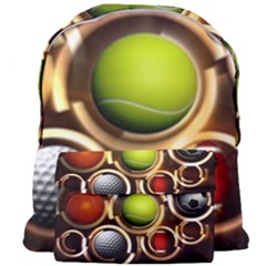 Sport Ball Tennis Golf Football Giant Full Print Backpack by HermanTelo