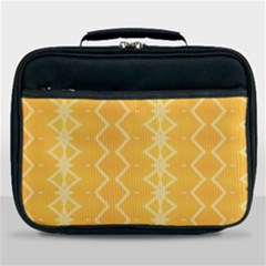 Pattern Yellow Lunch Bag by HermanTelo