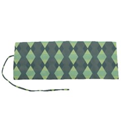 Texture Grey Roll Up Canvas Pencil Holder (s) by HermanTelo