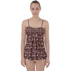 Turkey Dinner Babydoll Tankini Set by bloomingvinedesign