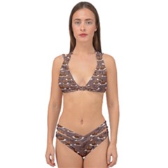 Turkey Dinner Double Strap Halter Bikini Set by bloomingvinedesign